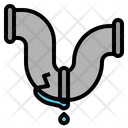 Broken Water Pipe Icon