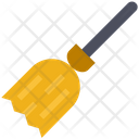 Halloween Broomstick Witch Icon