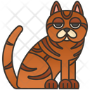 Brown Cat Icon