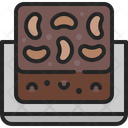 Brownie Chocolate Cake Icon
