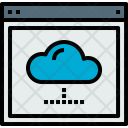 Browser Cloud Network Icon