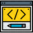 Browser Coding Webpage Icon