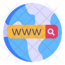 Browser Global Search Www Icon