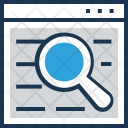 Browser Search Optimization Icon