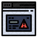 Browser Alert Browser Warning Browser Error Icon