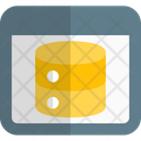 Browser Database Icon