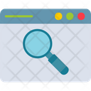 Browser Searching Browser Magnifier Icon