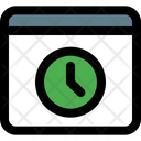 Browser Time Icon