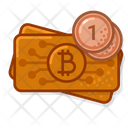 Btc Back Coin One Icon