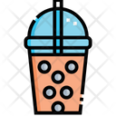 Bubble Tea Japanese Food Cup Icon