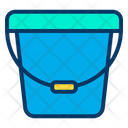 Water Bucket Bathroom Equipment Icon