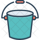 Bucket Pail Plastic Icon