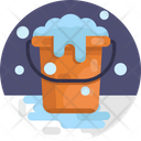 Bucket Soapy Water Basket Icon