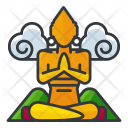 Buddha World Signature Icon