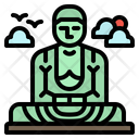 Buddha Great Daibutsu Icon
