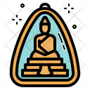 Buddha Amulet Amulet Belief Icon