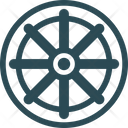 Buddhism Wheel Of Dharma Dharma Icon