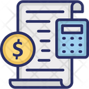 Budget Accounting Application Federal Tax Law Icon