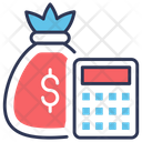 Budget Calculator Money Icon