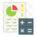Budget Plan Calculate Icon