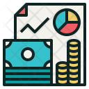 Budget Banknote Coin Icon