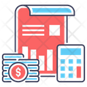 Budget Accounting  Icon