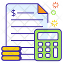 Budget Accounting Calculation Accounting Icon