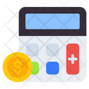 Budget Accounting Financial Calculation Financial Calc Icon
