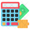 Budget Accounting Arithmetic Calculation Icon