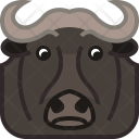 Buffalo Bull Safari Icon