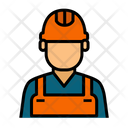 Builder Engineer Worker Icon