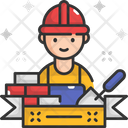 M Builder Builder Worker Icon
