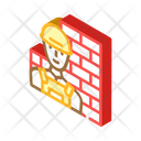 Builder Worker Male Icon