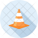 Building Cone Construction Icon