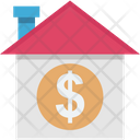 Building Dollar Real Estate Icon