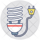 Electricity Bulb Light Icon