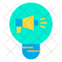 Bulb Creative Marketing Marketing Idea Icon