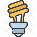 Bulb Light Spiral Tube Icon