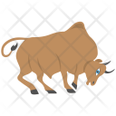 Bull Taurus Sign Icon