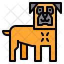 Bull Mastiff Dog Animal Icon