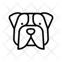 Bulldog Dog Pet Icon