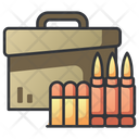 Military Bullet Ammunition Icon