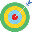 Bullseye Crosshair Dartboard Icon
