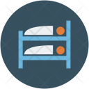 Bunk Bed Furniture Icon