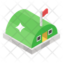 Bunker Shelter Dugout Icon