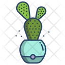 Bunny Ear Cactus Cactus Pot Cactus Plant Icon