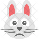 Bunny Emoji Face Icon