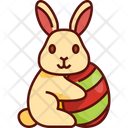 Bunny With Egg Icon