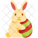 Bunny With Egg Icon