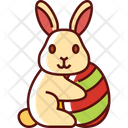 Bunny With Egg Icon